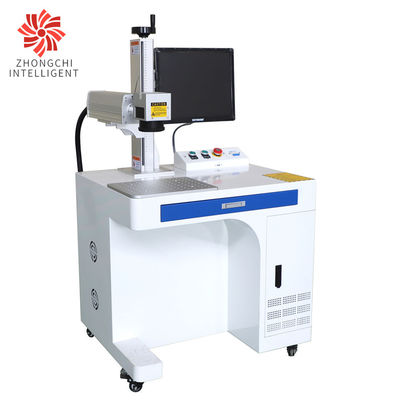 100W CO2 Laser Cutting Engraving Machine 7000m/s , metal tube CO2 laser marker