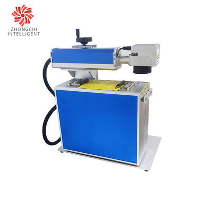 Mini Portable Desktop Laser Marking Machine 50Hz On Brass