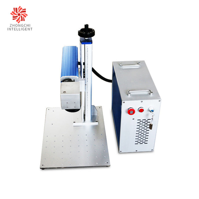 Macchina portatile pulsata 0.1mm Mark Line Width di Mini Fiber Desktop Laser Marking