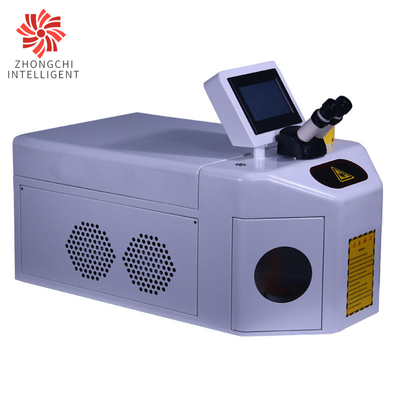 attrezzatura della saldatrice dei gioielli di 120W 40J con il microscopio 10X